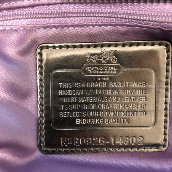 Authentic Coach Cheetah Print Handbag - Picture 7 of 9